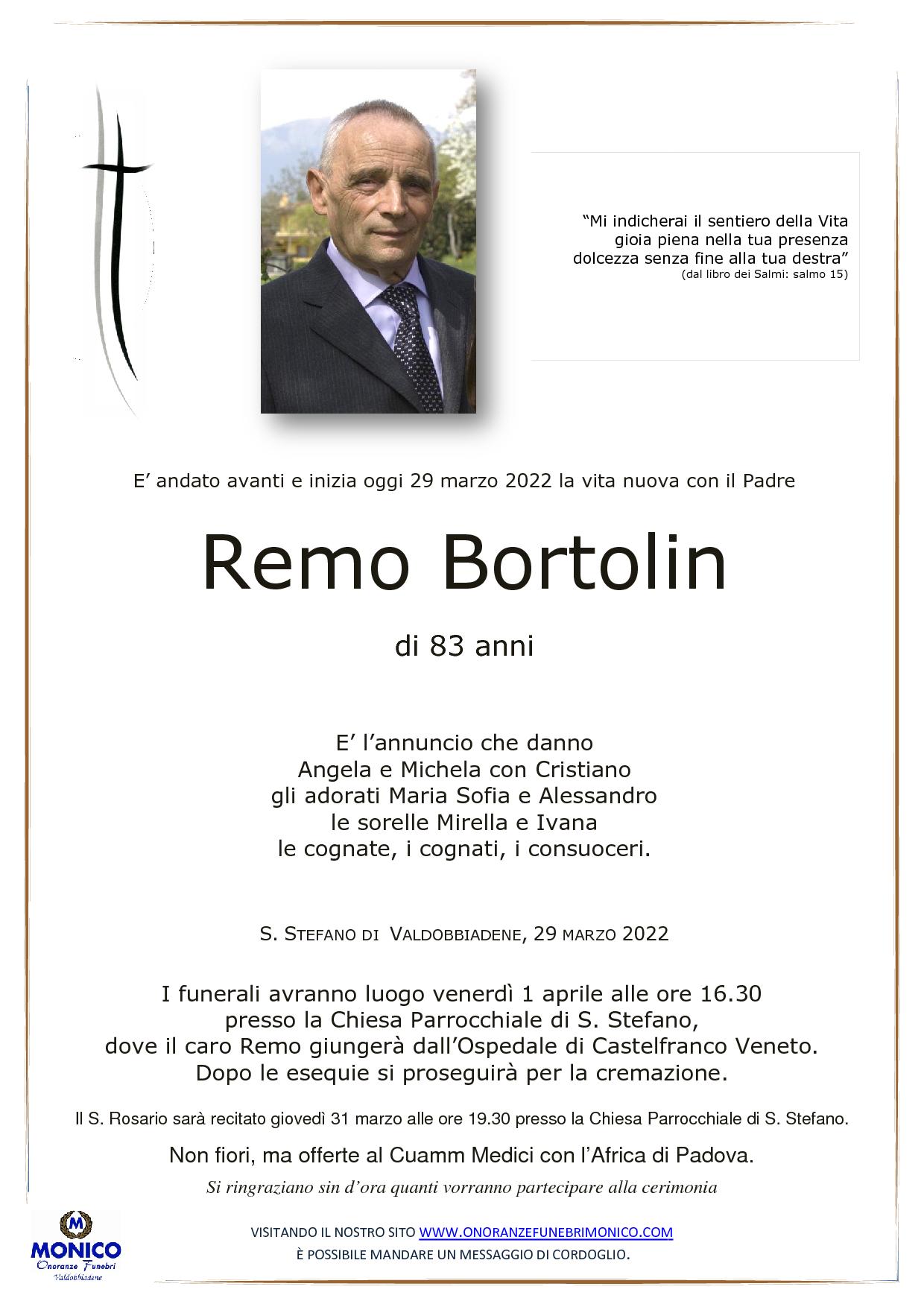 Bortolin Remo  